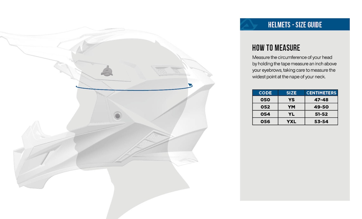 шлем acerbis детск