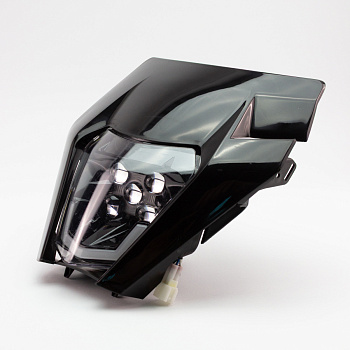 Фара для эндуро мотоцикла в сборе JMC FRR (K8) черная